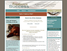 Tablet Screenshot of freelancesuccess.com